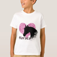 Heart Horse (pink camo)