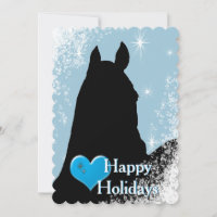 Heart Horses I Holiday (blue)