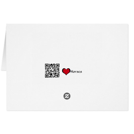 Heart Horses III (purple) (Back Horizontal)