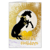 Heart Horses V Holiday (Golden Stars) (Front)