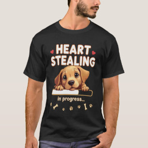 Heart Hungarian Pointer Dog Funny Gift Vizsla Pupp T-Shirt