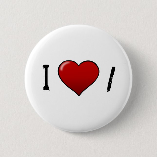 heart, I, / Button (Front)