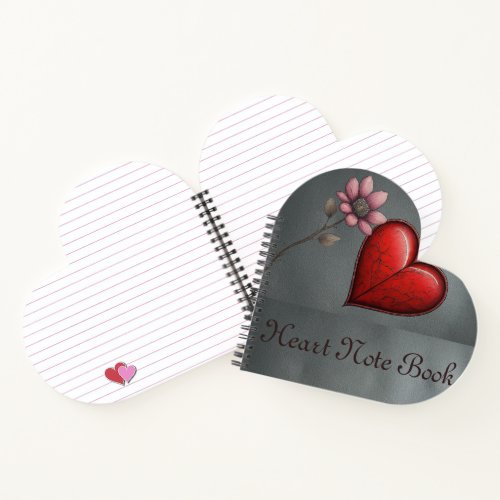 Heart Image  Notebook
