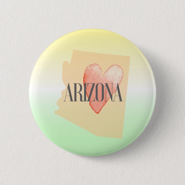 Heart in AZ Button (Front)