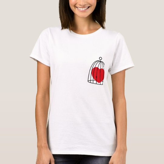 heart in cage T-Shirt