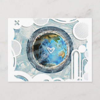 Heart in Earth Postcard