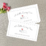 Heart in Hand Elderly Disabled Caregiver Business Card