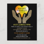 Heart in Hands, Silent Charity Auction Event Flyer<br><div class="desc">Heart in Hands,  Silent Charity Auction Event Advertising Flyer by The Business Card Store.</div>