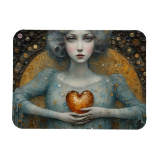 Heart in Her Hands Magnet