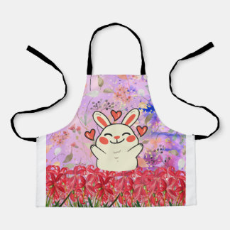 HEART IN THE ORANGE LAKE APRON