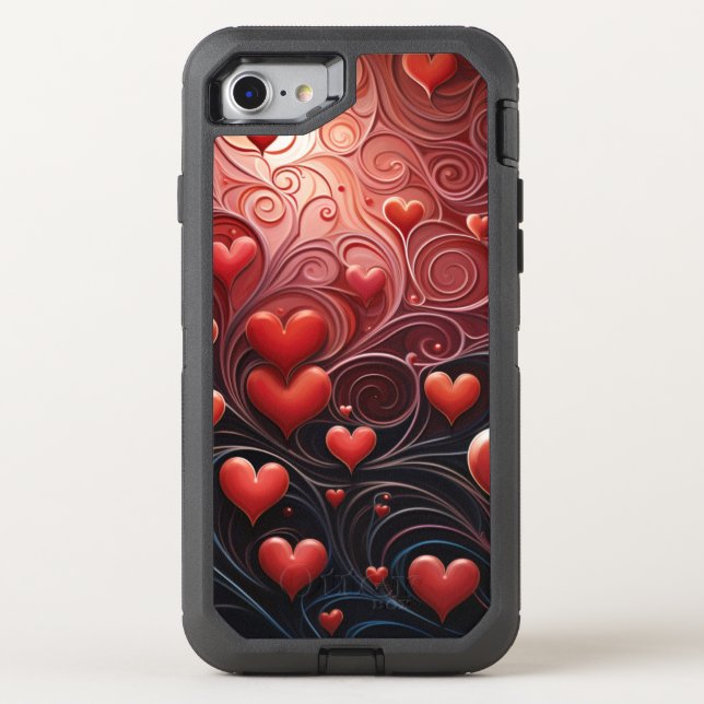 Heart Infused Otter iPhone / iPad case (Back)