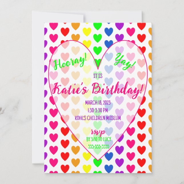 Heart Invitation (Front)