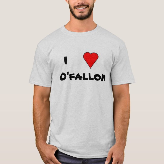 heart,   IO'fallon T-Shirt (Front)