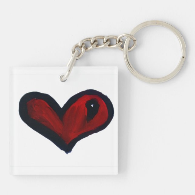 Heart Keychain (Back)