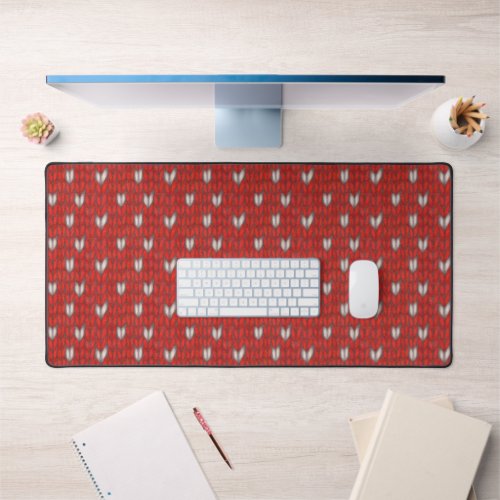 HEART KNIT Office Studio Desk Mat 