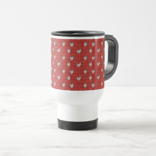 HEART KNIT Travel Mug