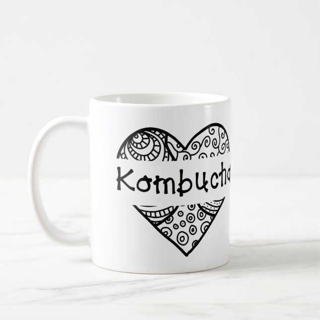 Heart Kombucha Mug (Left)