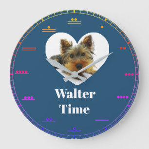 Heart Large Clock