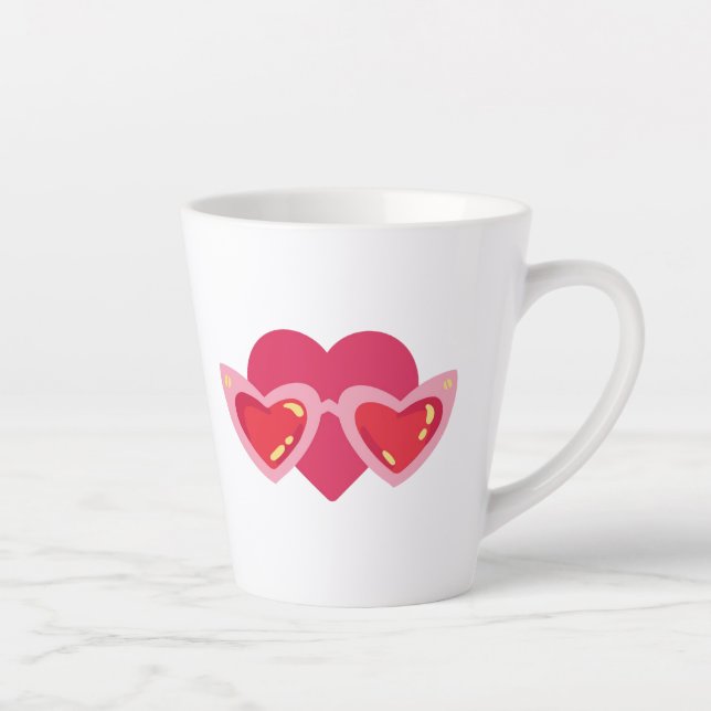 Heart Latte Mug (Right)