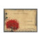 Heart Leaf Red Tree Vintage Birds Wedding RSVP