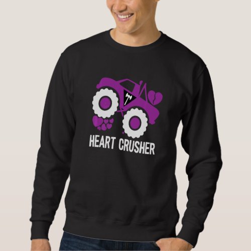 Heart Lesbian Crusher Lgbt Q Cool Pride Flag Color Sweatshirt