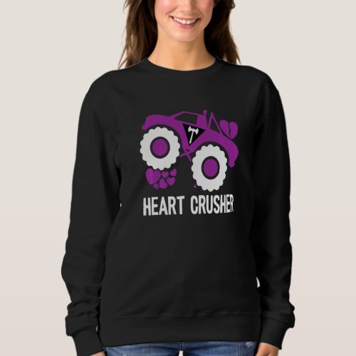 Heart Lesbian Crusher Lgbt Q Cool Pride Flag Color Sweatshirt