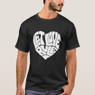 Heart Let Love Rule American Singer Lenny Essentia T-Shirt