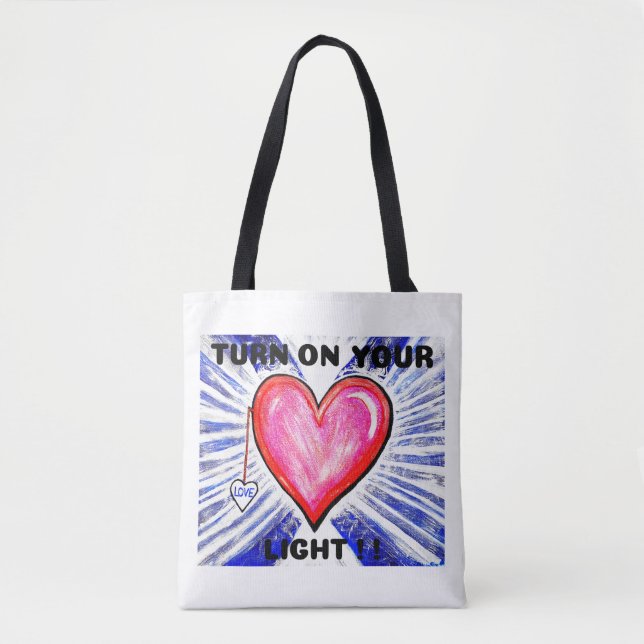 Heart Light Tote Bag (Front)