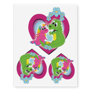 heart - little best friends temporary tattoos