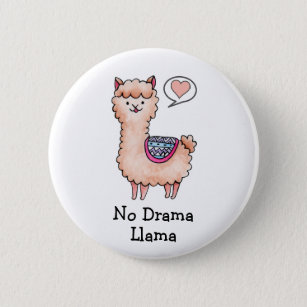 Heart Llama Button