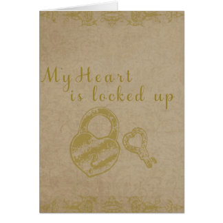Heart Locked Up Cards