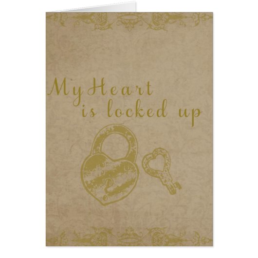 Heart Locked Up Cards (Front)