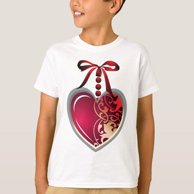 Heart Locket T-Shirt (Front)