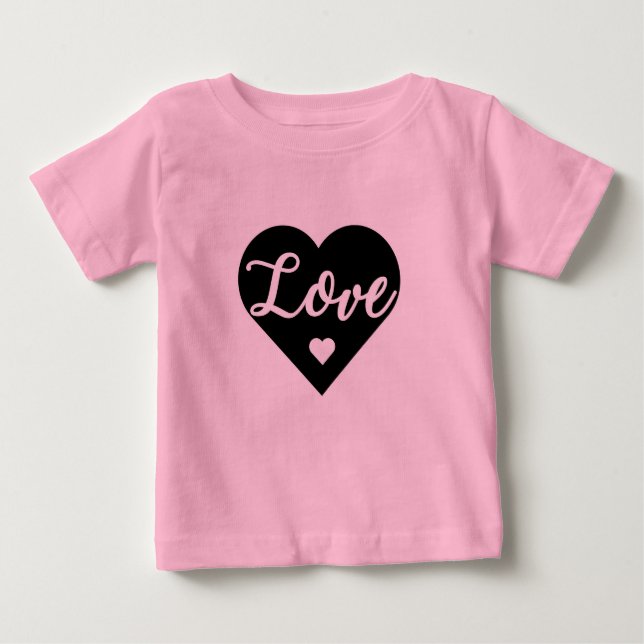 Heart Logo Baby T-Shirt (Front)
