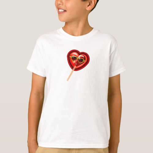Heart Lolly  T_Shirt