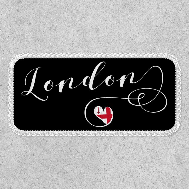 Heart London, Britain, UK Patch (Front)