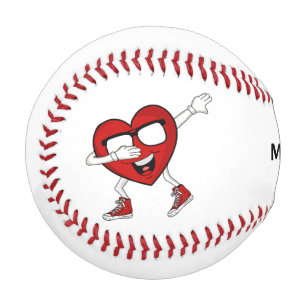 Heart LOVE for Lover on Valentine's Day Baseball