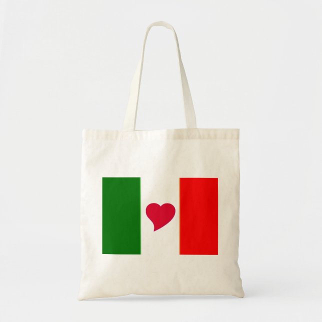 Heart LOve Italy Bag (Front)