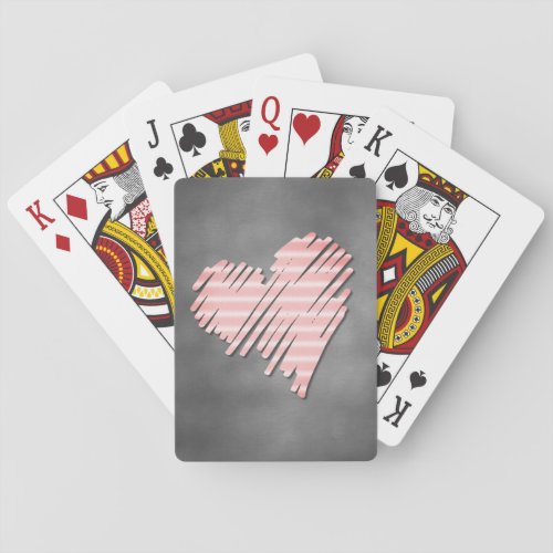 Heart love playing cards tarotcartomancyart playing cards