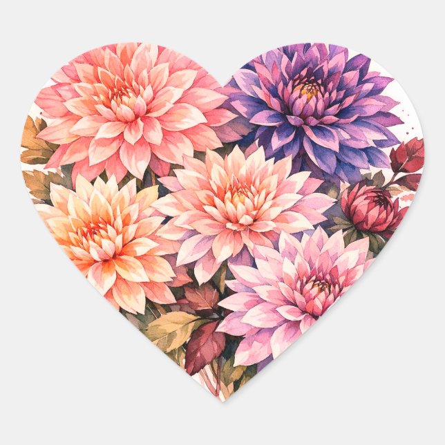 heart Love stickers (Front)