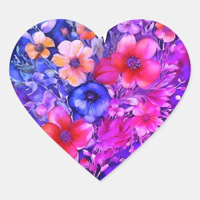 heart Love stickers (Front)