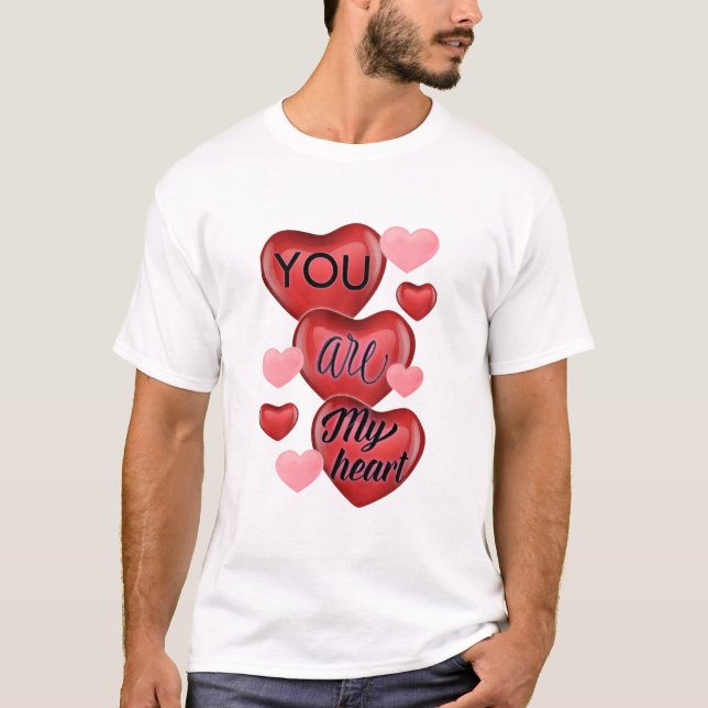 Heart Love T-Shirt (Front)
