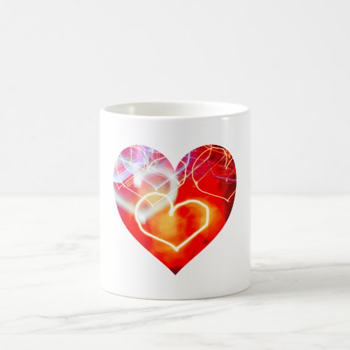 Heart Love Vibrant Affection Coffee Mug