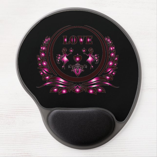 Heart Lover Mouse Pad (Front)