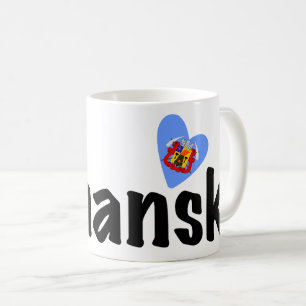 Heart Luhansk, Луганськ, Ukraine, I Love Luhansk Coffee Mug