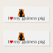 Heart Lyric Bookmark (Front & Back)
