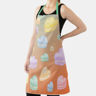 Heart Macarons Apron