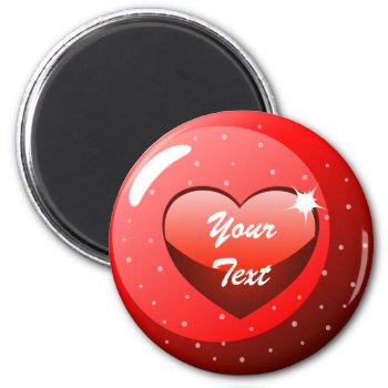 Heart Magnet by EveStock at Zazzle