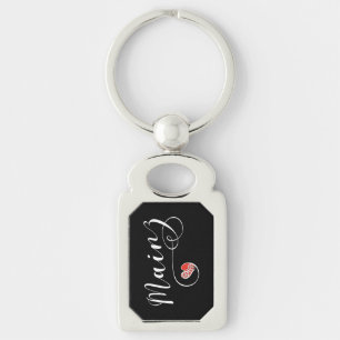 Heart Mainz, I Love Mainz, Meenz Keychain