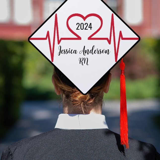 Heart Medical School Nursing Graduation Cap Topper (Heart Medical School Nursing Graduation Cap Topper)